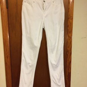 White Denim Skinny Jeans